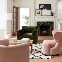 Canapé sectionnel relaxant à un siège, fauteuil pour salon, détente, rectangle, tissu, mobilier de salon