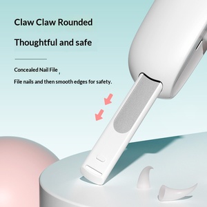 กรรไกรตัดเล็บแมวแบบมืออาชีพ พร้อมดีไซน์แบบกด ปรับขนาดรูกลมได้ ตัดได้อย่างปลอดภัย ไม่ทำให้แมวตาบอด เครื่องมือกรูมมิ่งสำหรับสัตว์เลี้ยง - Product Image 5