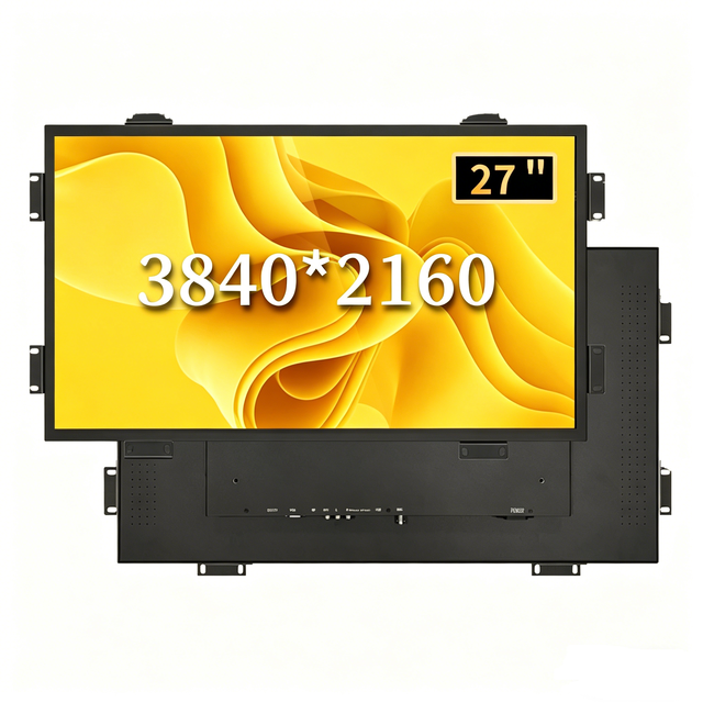 New Factory Price 27 Inch 3840*2160 4K Embedded Open Frame Panel Mount Capacitive Touch Screen Monitor Industrial ROHS Certified