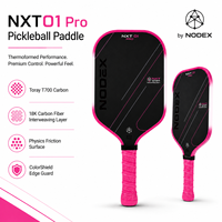Nouvelle conception NXT Pro, raquette de pickleball en fibre de carbone T700 thermoformée de haute qualité, personnalisée en usine, conforme aux normes USAPA