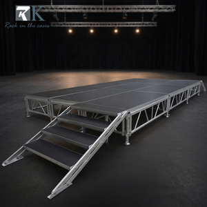 เวทีประกอบแบบโมดูลาร์กลางแจ้งทำจากอลูมิเนียมอัลลอย - Product Image 2