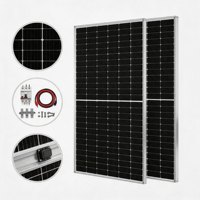 Système d'énergie solaire hybride 10KW 30KW 50KW / Kit de panneaux solaires domestiques 3000W 5000W 10KW avec batterie solaire