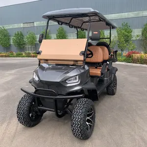 Carrello da Golf a 6 posti con batteria al piombo e carrello da Golf Club a velocità veloce 30-50 Km/h carrello da Golf