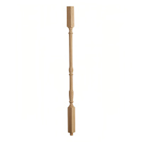 Balustres d'escalier traditionnels en chêne rouge BuildingWoods B-5067, garantie 1 an, OEM/ODM, nouveaux, en bois massif durable, fabriqués au Vietnam. Intérieur