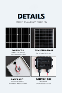 Pannello Solare Monocristallino <span class=keywords><strong>GrandA</strong></span> Personalizzato ad Alta Potenza, Modulo Fotovoltaico di Grandi Dimensioni per Generazione di Energia Solare Commerciale - Product Image 2