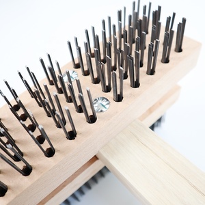 <span class=keywords><strong>Brosse</strong></span> de <span class=keywords><strong>nettoyage</strong></span> en bois massif fil de fer écologique <span class=keywords><strong>nettoyage</strong></span> ménager extérieur <span class=keywords><strong>brosse</strong></span> de <span class=keywords><strong>nettoyage</strong></span> de chaudière à main 8 pouces double face - Product Image 4