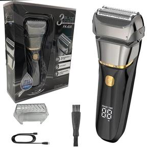 Afeitadora eléctrica potente para hombres, maquinilla de afeitar eléctrica Facial húmeda y seca, recortadora de pelo para Barba, máquina de afeitar de lámina para hombres recargable - Product Image 6