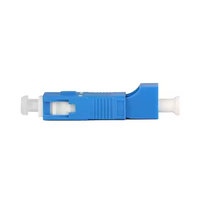 SingleMode Hybrid Fiber Adapter FTTH LC Female SC Male Connector 4G Network Compatible UPC LC/UPC Female SC/UPC Male Connector