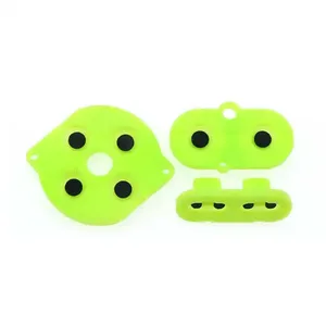 Boutons conducteurs en caoutchouc colorés A-B D-Pad pour Game Boy, clavier en silicone Start Select pour pièces de réparation <span class=keywords><strong>GB</strong></span> - Product Image 4