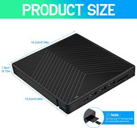 Unidad de Blu-ray Externa 7 en 1 USB 3.0 Tipo-C, Reproductor de Blu-ray 3D, Unidad de Blu-ray Portátil con Función de Lectura/Escritura