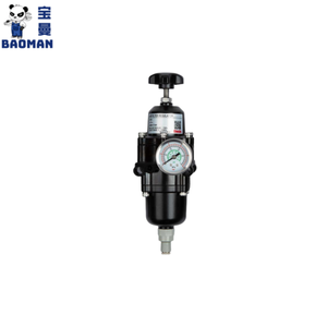 Válvula reductora de presión del regulador del filtro de aire Tissin <span class=keywords><strong>TS305</strong></span> Acero inoxidable 1/4NPT con dos interfaces de manómetro - Product Image 3