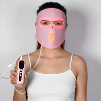Masque facial LED, masque de luminothérapie rouge, 630 nm 850 nm, masque LED, dropshipping, masque de luminothérapie rouge pour le visage