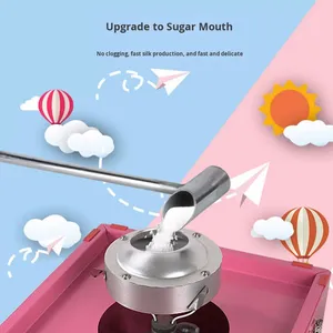 <span class=keywords><strong>Machine</strong></span> <span class=keywords><strong>à</strong></span> <span class=keywords><strong>barbe</strong></span> <span class=keywords><strong>à</strong></span> <span class=keywords><strong>papa</strong></span> électrique entièrement automatique commerciale Blue Tank avec une productivité élevée 5-10L/H Capacité Design fantaisie - Product Image 3