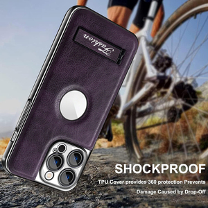 Kinh Doanh da chân đế điện thoại trường hợp đối với <span class=keywords><strong>iPhone</strong></span> 15 PU Wallet điện thoại di động Trường hợp đối với <span class=keywords><strong>iPhone</strong></span> 13 14 15 - Product Image 5