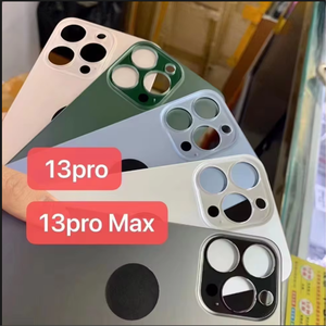 Verre arrière de téléphone à grande ouverture pour <span class=keywords><strong>iPhone</strong></span> 15 Pro Max 14 11 XS SE 2020 avec coque arrière CE de remplacement, pièces de réparation mobiles - Product Image 6