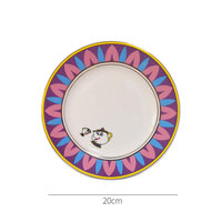 Trianglelyi — ensemble de théière la belle et la bête, théière en céramique, avec soucoupe, théière peinte en porcelaine, cars potter