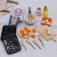 Nouveau elfe noël elfe poupée accessoires de cuisson mélangeur d'oeufs mélangeur farine et gâteau moule pour elfe poupée décoration