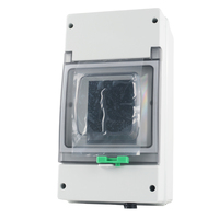 Disjoncteur en boîtier moulé IP66 2P 400A, boîte étanche, offre isolation et protection pour les systèmes solaires