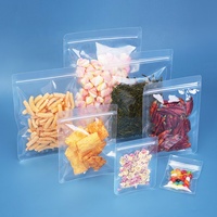 Sachet Doypack Personnalisé avec Logo, Qualité Alimentaire PET+CPP, Anti-Odeur, Fermeture Éclair, Fond Plat Transparent pour Aliments pour Animaux et Chips