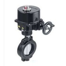 Vanne papillon électrique Honeywell DN450 PN16 en fonte, raccordement à collier, température ambiante, panneau vertical, norme nationale - Product Image 2