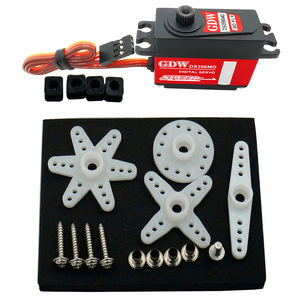 고정 날개 터보 제트 로봇 모델 항공기 모터용 플래시 세일 고 토크 12.9KG 금속 스티어링 기어 - Product Image 6