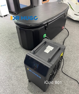 DR.HUGO iCold B01 Portable <b>Inflatable</b> Ice Bath Tub Foldable Single Person Cold Plunge with Smart Chiller ice baths - Product Image 3