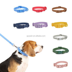 Collare per cani in PVC colorato, resistente e traspirante, in PVC, avvolti per cani, guinzaglio e collare - Product Image 1
