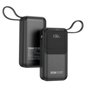 พาวเวอร์แบงค์ Mini Slim 9000mAh ดีไซน์ใหม่ ชาร์จเร็ว แบตเตอรี่โพลิเมอร์ LED 30W ที่ชาร์จแล็ปท็อป พกพาสะดวก 65W - Product Image 3