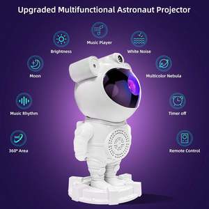 <span class=keywords><strong>Proyector</strong></span> de Estrellas Galaxy, Lámpara de Astronauta con Luz Nocturna de Cielo Estrellado, Decoración para el Hogar, Dormitorio, Luminarias Decorativas, Regalo - Product Image 2
