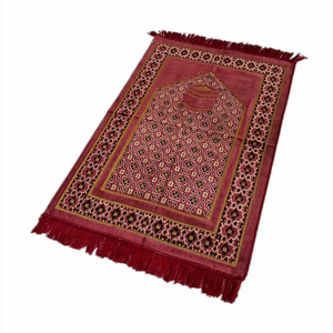 Sejadah-alfombra de viaje para adultos islámicos, tapete de oración de bolsillo con bolsa, impermeable, portátil, para Ramadán, Eid, Mubarak - Product Image 5