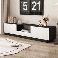 Massivholz Moderner TV-Schrank - Minimalistischer Freistehender Eckschrank mit Abgerundeten Ecken für Wohnzimmer & Schlafzimmer - Großhandel ab Werk