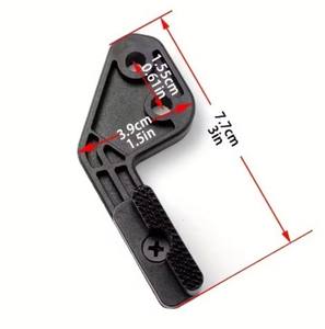 Étui tactique Kydex pour arme de sécurité, accessoire de fixation à griffe, dissimulé IWB, extraction rapide, partie de fourreau - Product Image 3