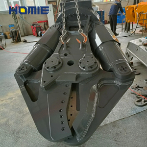 Phế Liệu Sân Phá Hủy Tập Tin Đính Kèm Di Động Thủy Lực Kim Loại Thép H I Chùm Cắt Cắt Cho 25 Tấn Máy Xúc - Product Image 5