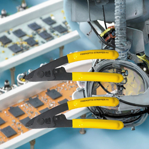 Dénudeur de gaine de câble à fibre optique à trois ports Miller CFS-2 CFS-3, outil de dénudage de fil FTTH DIY, dénudeur optique dentelé, personnalisable OEM - Product Image 3