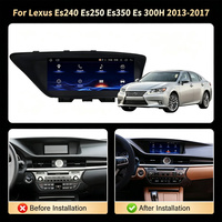 Autoradio multimédia Android 13 de 10,25 pouces avec GPS, écran partagé, stéréo pour Lexus ES 2013-2017, CarPlay