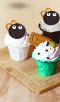 YuanTong FY-139 – Moules à muffins jetables écologiques en papier alimentaire antiadhésif, forme mini-chapeau, outil pour fondant, résistants au four