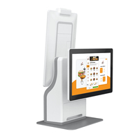 Machine de paiement automatique Estar Desktop 15,6''/21,5'', machine de commande de restauration rapide, borne de paiement en libre-service pour restaurant