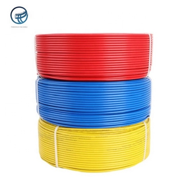 H07V-R/BV Single Core Stranded Copper Electrical Wire PVC Insulation 1.5mm 2.5mm House Use Electric Cable