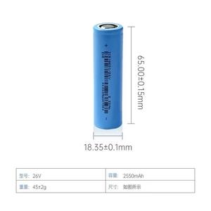 Batterie Li-ion de qualité A 18650 25P 26V 29V 33V 15P 35V à décharge rapide 10A 20A 3.7V 2550mAh pour outils – Vente en gros - Product Image 5