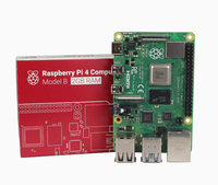 Placa Base Raspberry Pi 4B 4G/8G, Kit de Programación Visual en Python para Educación y Desarrollo, Linux 5, Marca Original