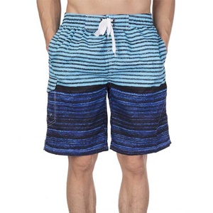 กางเกงว่ายน้ำขาสั้นสำหรับผู้ชาย,กางเกงว่ายน้ำชายหาดแห้งเร็วปรับได้ - Product Image 5