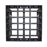 Cabinet d'affichage LED vide mince pour intérieur/extérieur en alliage de magnésium moulé sous pression 960X960 pour modules P5 P8 P10 320*160mm 160*160