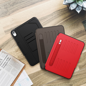 เคสห<span class=keywords><strong>น</strong></span>ังธุรกิจกั<span class=keywords><strong>น</strong></span>รอยขีดข่วนสำหรับ <span class=keywords><strong>iPad</strong></span> 10.2 รุ่นที่ 7 8 <span class=keywords><strong>9</strong></span> พร้อมช่องใส่ปากกาและช่องใส่บัตร - Product Image 5