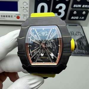 Reloj Mecánico Personalizado de Última Moda 2026 - Reloj de Negocios Negro con Reserva de Marcha - Reloj Casual de Lujo para Hombre con Correa de Acero Inoxidable de 22 mm - Product Image 1