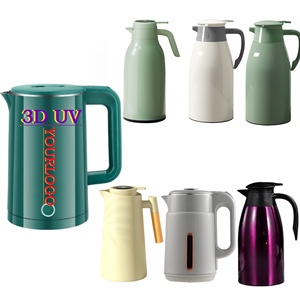 Factory Free Sample Logo Customization New Trendy Electric Insulated <strong>Kettle</strong> 304 Stainless Steel 12-24 Hours <strong>Modern</strong> Design - Product Image 1