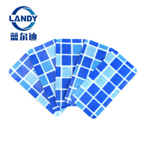 Patch de réparation adhésif pour revêtement de piscine Landy, PE imperméable, petit 10x20cm, grand 20x30cm, pour la réparation des trous - Product Image 2