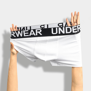 Calzoncillos bóxer para hombre, alta calidad, precio competitivo, cintura con letras, bóxer para hombre, ropa interior suave para hombre - Product Image 3