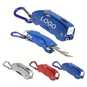 มีดพับอเนกประสงค์พร้อมไฟ LED สกรีนโลโก้ตามสั่งขายส่ง - Product Image 2