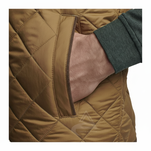 El mejor chaleco acolchado de algodón pesado para hombres para invierno, transpirable y cálido, repelente al agua con estilo de caja para un calor cómodo - Product Image 1