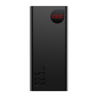 Batterie externe Baseus 20000mAh 22.5W à charge rapide, Powerbank Type C PD, charge rapide, chargeur de batterie externe pour TOUS les smartphones